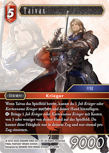 Final Fantasy Opus 21-010 H Taivas Feuer