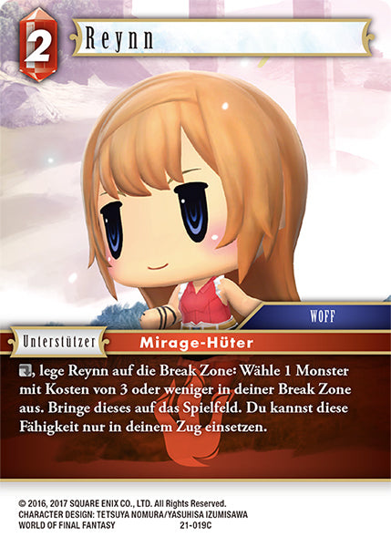 Final Fantasy Opus 21-019 C Reynn Feuer