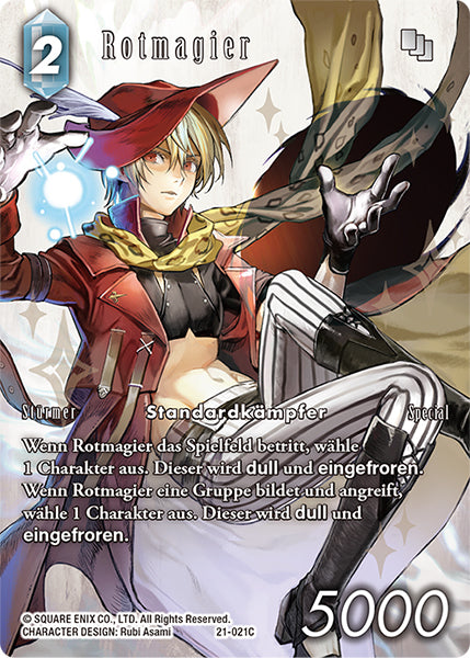 Final Fantasy Opus 21-021 C Rotmagier Eis