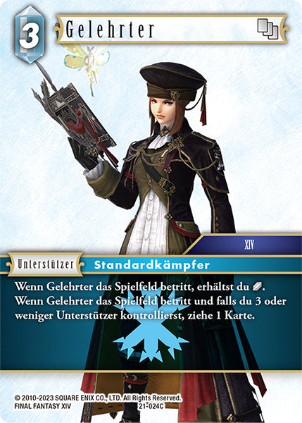 Final Fantasy Opus 21-024 C Gelehrter Eis