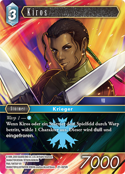 Final Fantasy Opus 21-025 R Kiros Eis