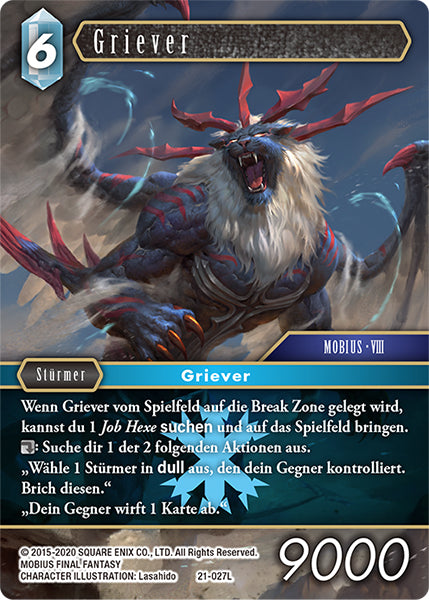 Final Fantasy Opus 21-027 L Griever Eis