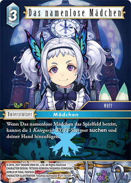 Final Fantasy Opus 21-033 R Das namenlose Mädchen Eis