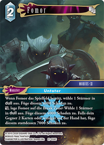 Final Fantasy Opus 21-034 C Fomor Eis