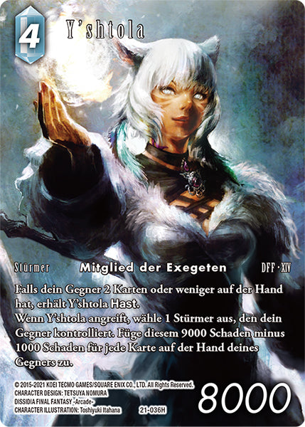 Final Fantasy Opus 21-036 H Y`shtola Eis