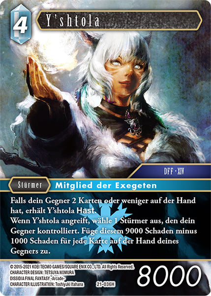 Final Fantasy Opus 21-036 H Y`shtola Eis