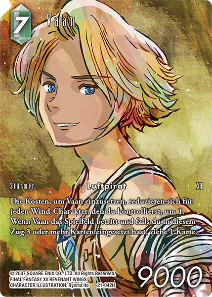 Final Fantasy Opus 21-042 H Vaan Wind
