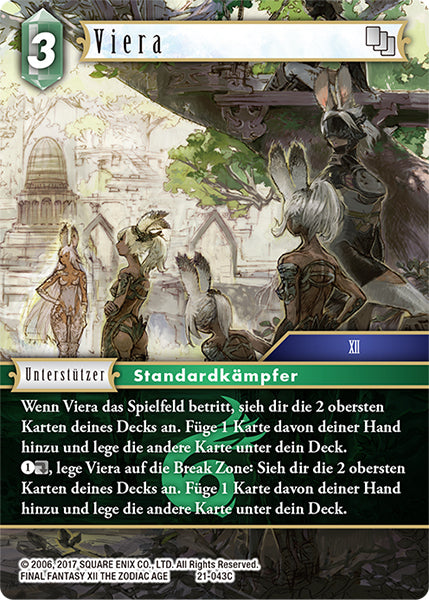 Final Fantasy Opus 21-043 C Viera Wind