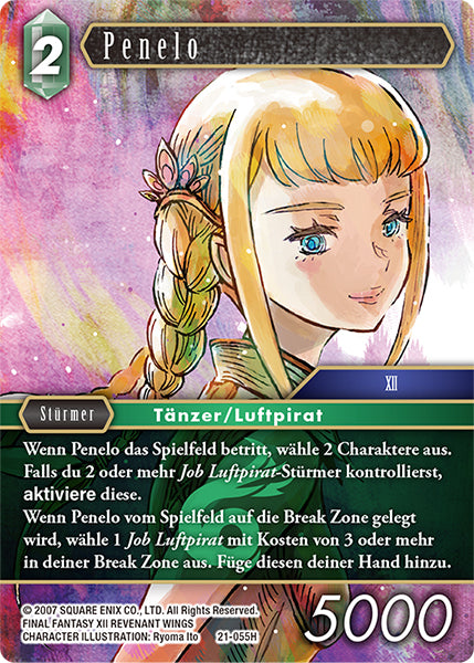 Final Fantasy Opus 21-055 H Penelo Wind
