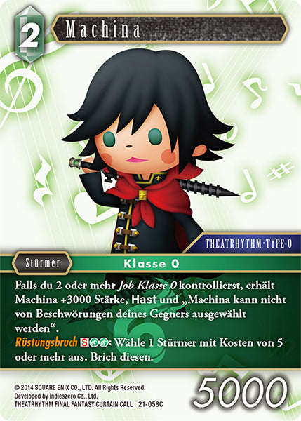 Final Fantasy Opus 21-058 C Machina Wind