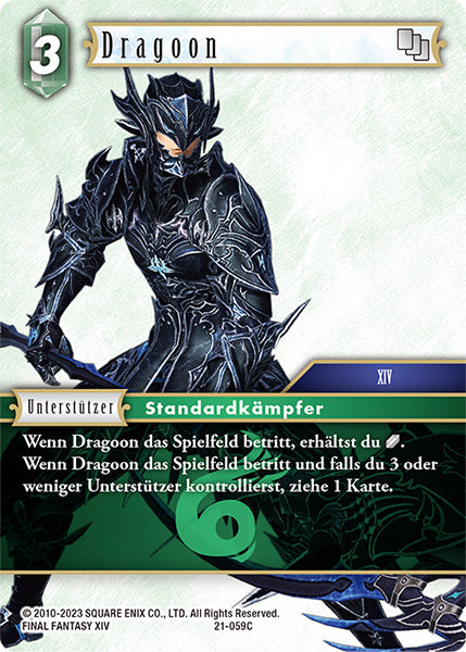 Final Fantasy Opus 21-059 C Dragoon Wind