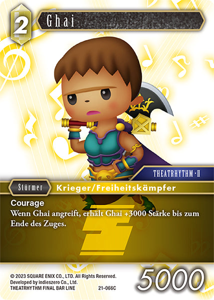 Final Fantasy Opus 21-066 C Ghai Erde