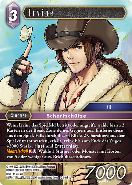 Final Fantasy Opus 21-081 L Irvine Blitz