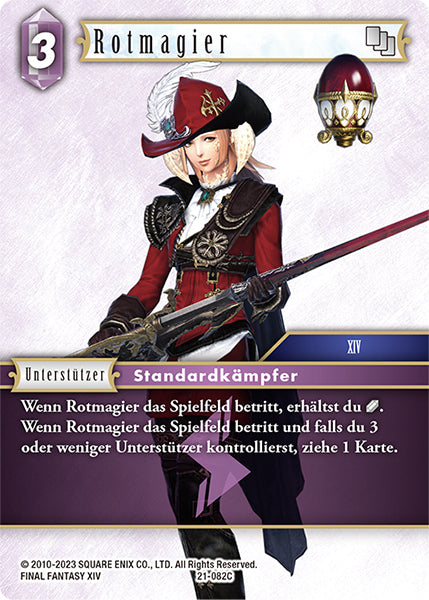 Final Fantasy Opus 21-082 C Rotmagier Blitz