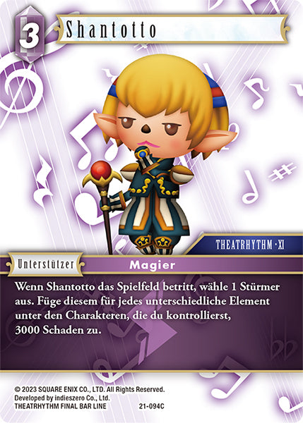 Final Fantasy Opus 21-094 C Shantotto Blitz