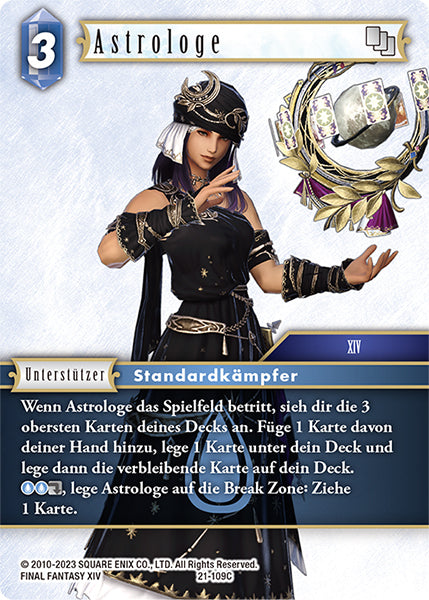 Final Fantasy Opus 21-109 C Astrologe Wasser