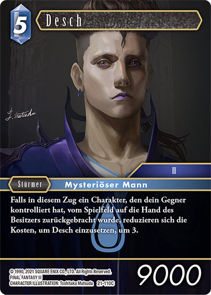 Final Fantasy Opus 21-110 C Desch Wasser