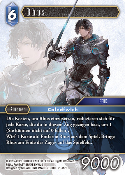 Final Fantasy Opus 21-117 R Rhus Wasser