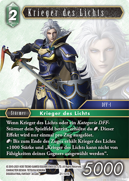 Final Fantasy Opus 21-131 S Krieger des Lichts Wind