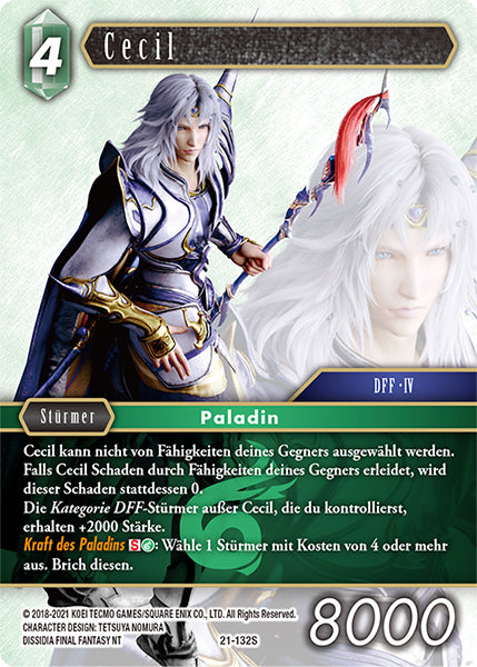 Final Fantasy Opus 21-132 S Cecil Wind