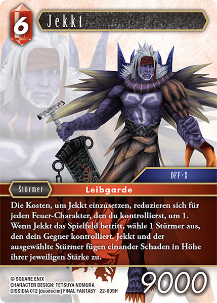 Final Fantasy Opus 22-009 H Jekkt Feuer