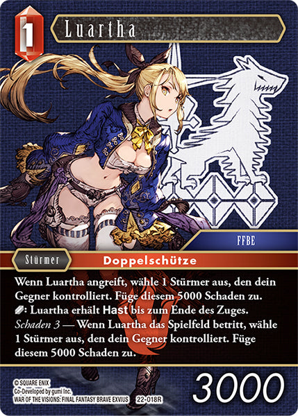 Final Fantasy Opus 22-018 R Luartha Feuer