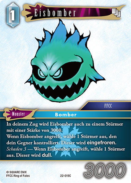 Final Fantasy Opus 22-019 C Eisbomber Eis