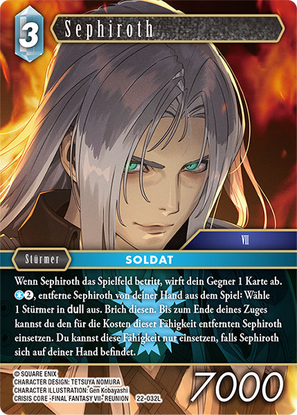 Final Fantasy Opus 22-032 L Sephiroth Eis
