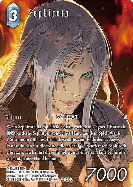 Final Fantasy Opus 22-032 L Sephiroth Eis