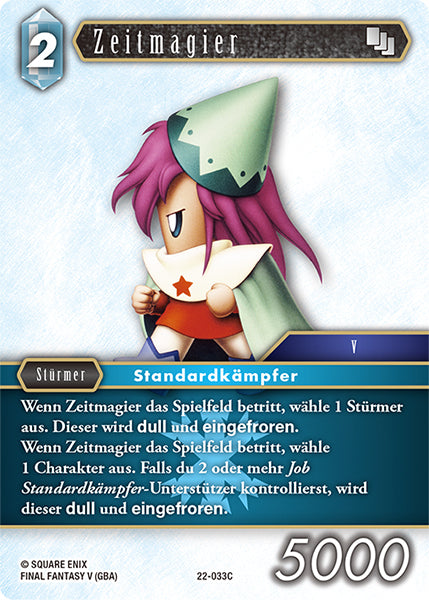 Final Fantasy Opus 22-033 C Zeitmagier Eis
