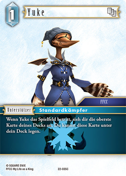 Final Fantasy Opus 22-035 C Yuke Eis