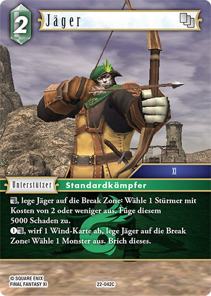 Final Fantasy Opus 22-042 C Jäger Wind