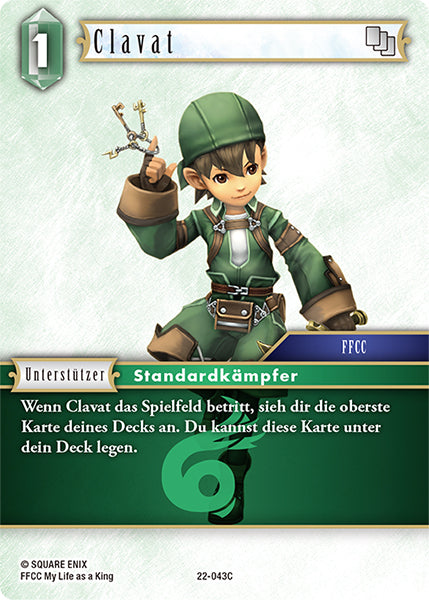 Final Fantasy Opus 22-043 C Clavat Wind