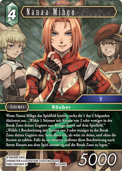 Final Fantasy Opus 22-048 H Nanaa Mihgo Wind