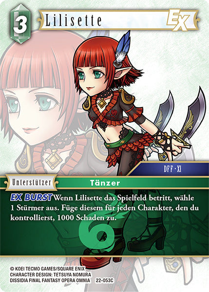 Final Fantasy Opus 22-053 C Lilisette Wind