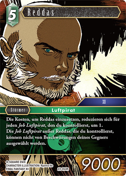 Final Fantasy Opus 22-054 R Reddas Wind