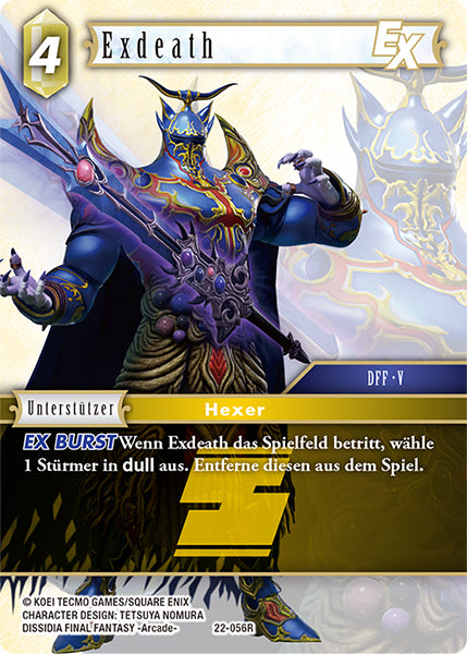 Final Fantasy Opus 22-056 R Exdeath Erde
