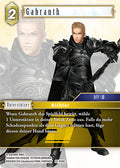 Final Fantasy Opus 22-059 C Gabranth Erde