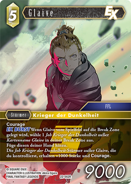Final Fantasy Opus 22-062 R Glaive Erde