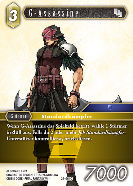 Final Fantasy Opus 22-064 C G-Assassine Erde