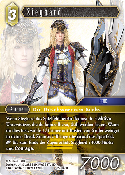 Final Fantasy Opus 22-065 R Sieghard Erde