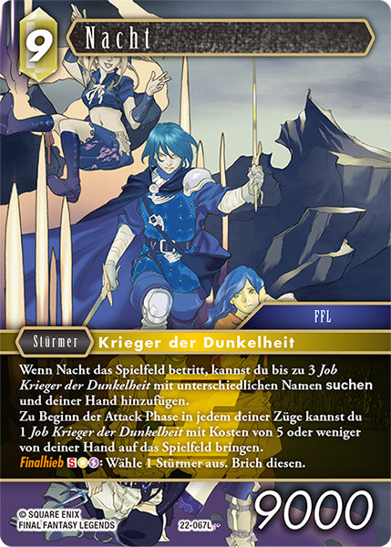 Final Fantasy Opus 22-067 L Nacht Erde