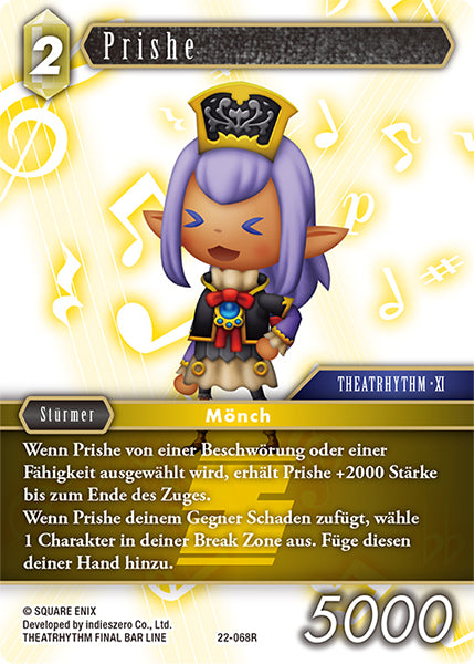 Final Fantasy Opus 22-068 R Prishe Erde