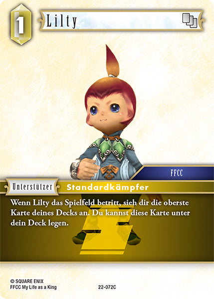 Final Fantasy Opus 22-072 C Lilty Erde