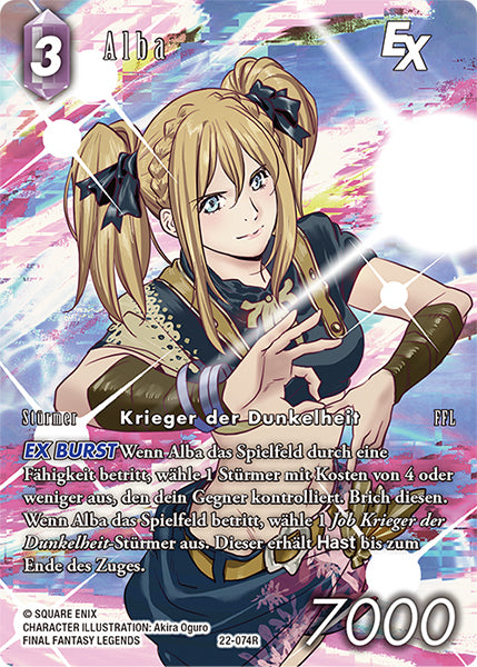 Final Fantasy Opus 22-074 R Alba Blitz