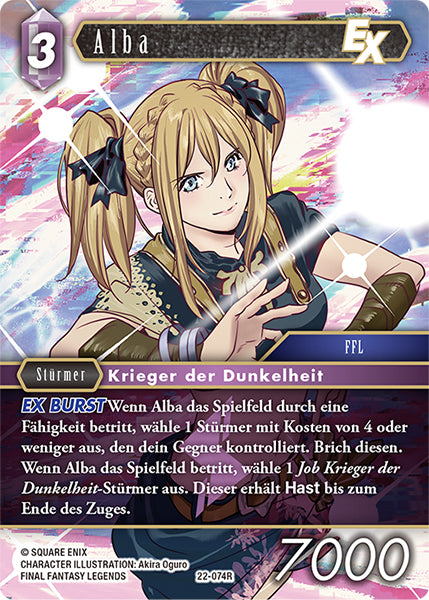 Final Fantasy Opus 22-074 R Alba Blitz