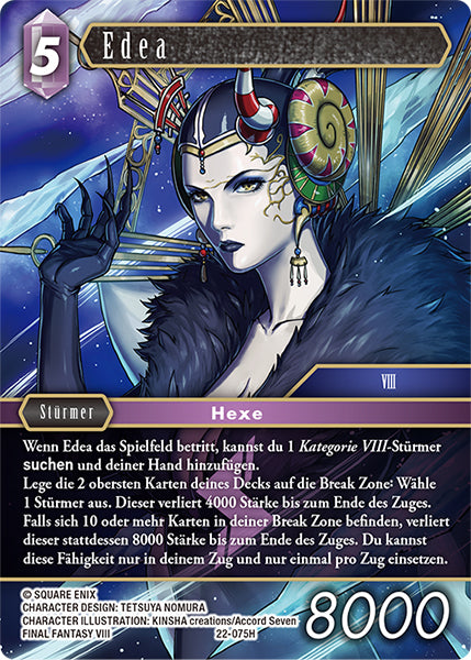 Final Fantasy Opus 22-075 H Edea Blitz
