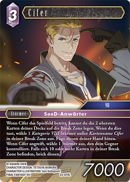 Final Fantasy Opus 22-079 L Cifer Blitz