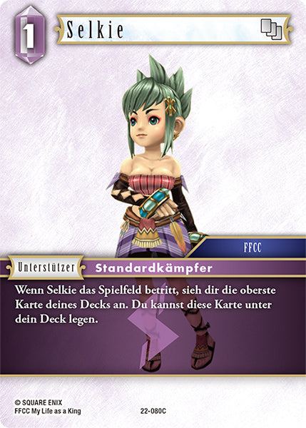 Final Fantasy Opus 22-080 C Selkie Blitz