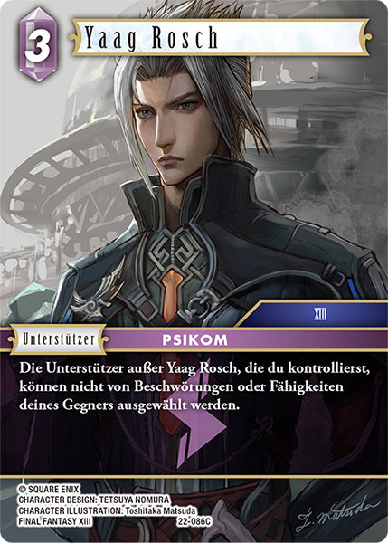 Final Fantasy Opus 22-086 C Yaag Rosch Blitz